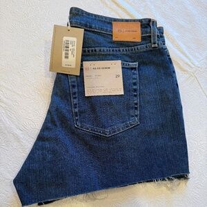 AG Hailey Boyfriend Cutoff Denim Shorts